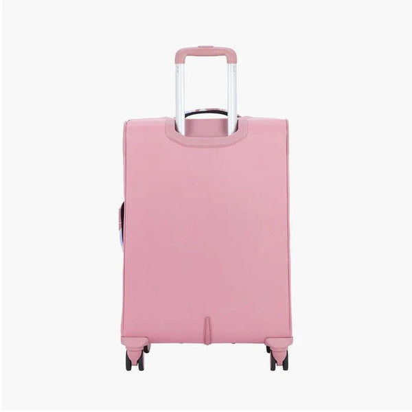 Genie Lily Soft Luggage Large Bag 79 (CM) Pink - Genx Bags Online