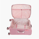 Genie Lily Soft Luggage Large Bag 79 (CM) Pink - Genx Bags Online