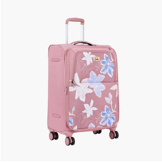 Genie Lily Soft Luggage Large Bag 79 (CM) Pink - Genx Bags Online