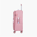 Genie Lily Soft Luggage Large Bag 79 (CM) Pink - Genx Bags Online