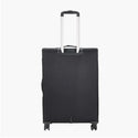 Genie Lily Soft Luggage Medium Bag 68 (CM) Black - Genx Bags Online