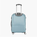 Genie Palm Hard Luggage- Pearl Blue 55 CM - Genx Bags Online