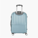 Genie Palm Hard Luggage- Pearl Blue 66 CM - Genx Bags Online