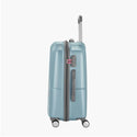 Genie Palm Hard Luggage- Pearl Blue 66 CM - Genx Bags Online