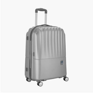 Genie Palm Hard Luggage- Silver 66 CM - Genx Bags Online