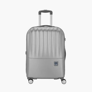 Genie Palm Hard Luggage- Silver 66 CM - Genx Bags Online