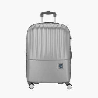 Genie Palm Hard Luggage- Silver 79 CM - Genx Bags Online