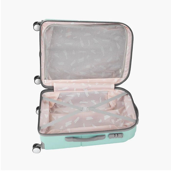 Genie Palm Hard Luggage- Spearmint 66 CM - Genx Bags Online