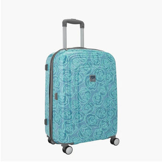 Genie Rose Hard Luggage- Cyan 66 CM - Genx Bags Online