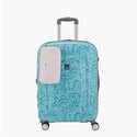 Genie Rose Hard Luggage- Cyan 66 CM - Genx Bags Online