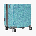 Genie Rose Hard Luggage- Cyan 79 CM - Genx Bags Online