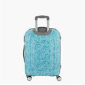 Genie Rose Hard Luggage- Cyan 79 CM - Genx Bags Online