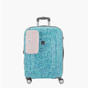 Genie Rose Hard Luggage- Cyan 79 CM - Genx Bags Online