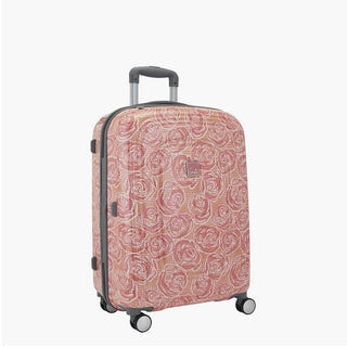 Genie Rose Hard Luggage- Pink 79 CM - Genx Bags Online