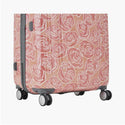 Genie Rose Hard Luggage- Pink 79 CM - Genx Bags Online