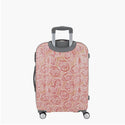 Genie Rose Hard Luggage- Pink 79 CM - Genx Bags Online