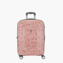 Genie Rose Hard Luggage- Pink 79 CM - Genx Bags Online