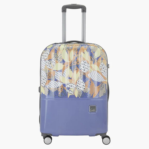 Genie Sprout Hard Luggage- Lilac 55 CM - Genx Bags Online
