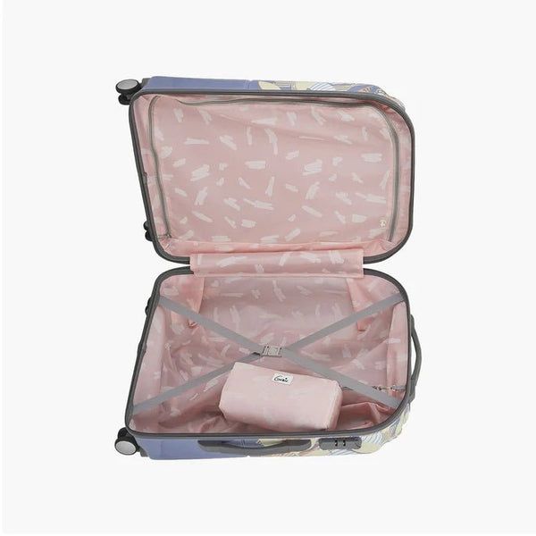 Genie Sprout Hard Luggage- Lilac 66 CM - Genx Bags Online