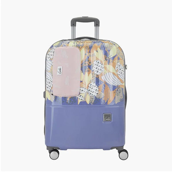 Genie Sprout Hard Luggage- Lilac 79 CM - Genx Bags Online