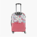 Genie Sprout Hard Luggage- Pink 55 CM - Genx Bags Online