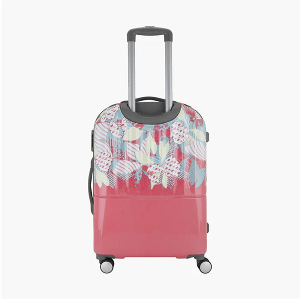 Genie Sprout Hard Luggage- Pink 55 CM - Genx Bags Online