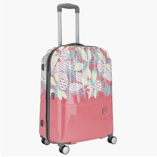 Genie Sprout Hard Luggage- Pink 55 CM - Genx Bags Online