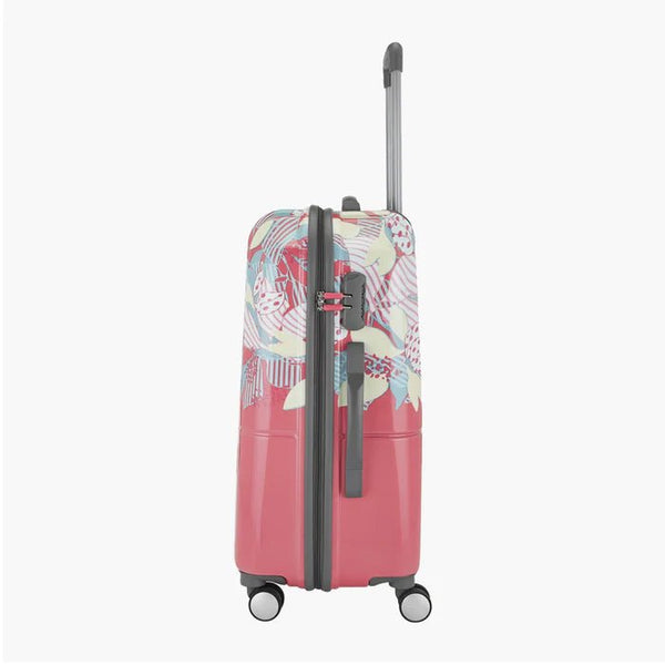 Genie Sprout Hard Luggage- Pink 55 CM - Genx Bags Online