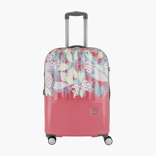 Genie Sprout Hard Luggage- Pink 55 CM - Genx Bags Online