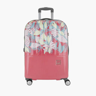 Genie Sprout Hard Luggage- Pink 79 CM - Genx Bags Online