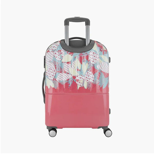 Genie Sprout Hard Luggage- Pink 79 CM - Genx Bags Online