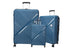 Kamiliant by American Tourister Falcon Suitcase Trolley bags Polycarbonate Hardsided Set Of 3 (Small/55cm, Medium/68cm and Large/78cm) - Genx Bags Online