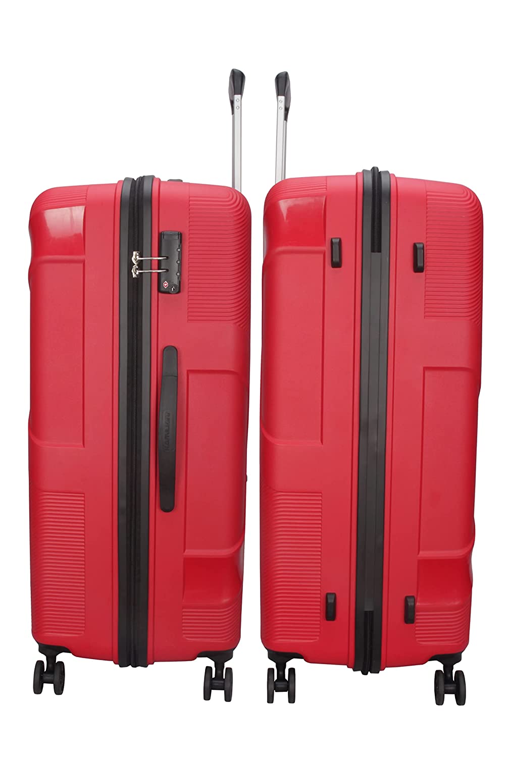 Buy Kamiliant by American Tourister Kiza Polypropylene 55 cms Small Ruby  Red Hardsided Cabin Luggage (GZ8 (3) 40 005) Online at Best Prices in India  - JioMart.