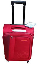KAMILIANT by AMERICAN TOURISTER Kampala Polyester Luggage Trolley Bags and Suitcases (Cabin Red, 56 Cm) - Genx Bags Online