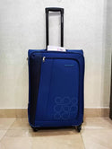 KAMILIANT by AMERICAN TOURISTER Kampala Polyester Luggage Trolley Bags and Suitcases (Cabin Red, 56 Cm) - Genx Bags Online