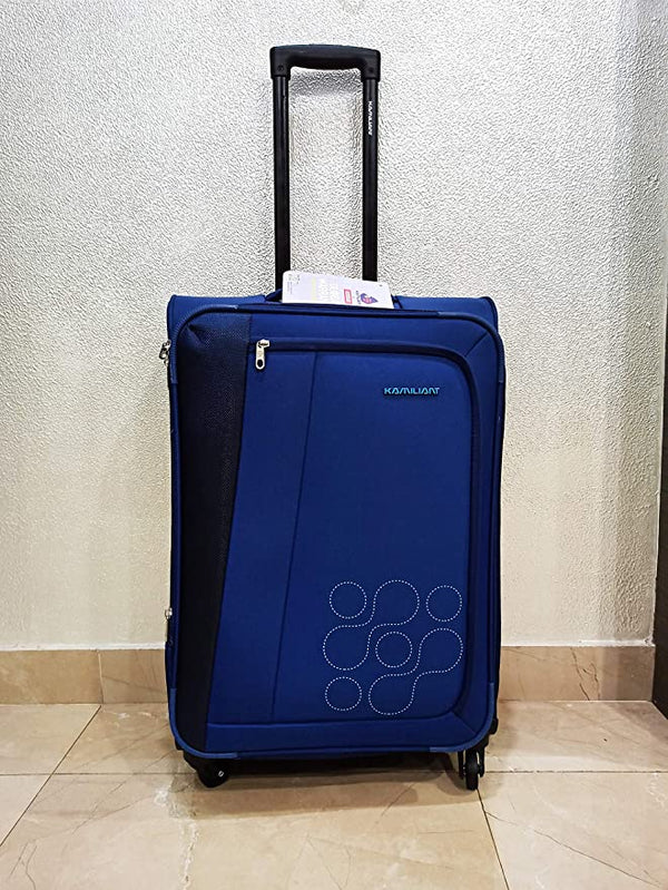 KAMILIANT by AMERICAN TOURISTER KAMPALA Set of 2 fabric Small Medium and Large 4w Soft sided trolley Luggage - Genx Bags Online