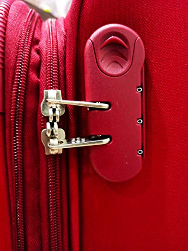 KAMILIANT by AMERICAN TOURISTER KAMPALA Set of 2 fabric Small Medium and Large 4w Soft sided trolley Luggage - Genx Bags Online