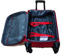 KAMILIANT by AMERICAN TOURISTER KAMPALA Set of 2 fabric Small Medium and Large 4w Soft sided trolley Luggage - Genx Bags Online