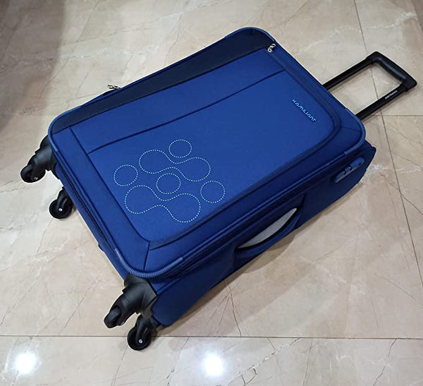 KAMILIANT by AMERICAN TOURISTER KAMPALA Set of 2 fabric Small Medium and Large 4w Soft sided trolley Luggage - Genx Bags Online