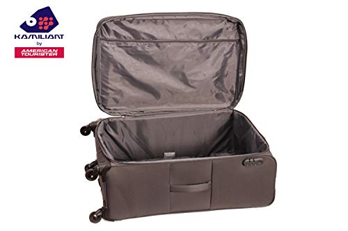 KAMILIANT by AMERICAN TOURISTER KAMPALA Set of 3 fabric Small Medium and Large 4w Soft sided trolley Luggage - Genx Bags Online
