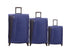 KAMILIANT by AMERICAN TOURISTER KAMPALA Set of 3 fabric Small Medium and Large 4w Soft sided trolley Luggage - Genx Bags Online