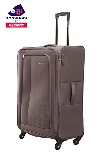 KAMILIANT by AMERICAN TOURISTER KAMPALA Set of 3 fabric Small Medium and Large 4w Soft sided trolley Luggage - Genx Bags Online