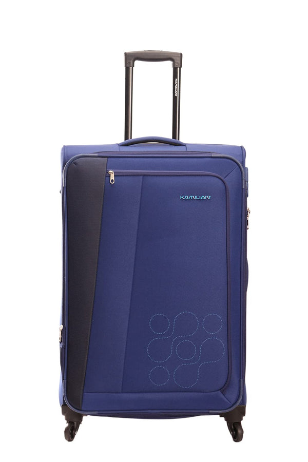 KAMILIANT by AMERICAN TOURISTER KAMPALA Set of 3 fabric Small Medium and Large 4w Soft sided trolley Luggage - Genx Bags Online