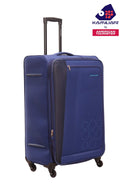 KAMILIANT by AMERICAN TOURISTER KAMPALA Set of 3 fabric Small Medium and Large 4w Soft sided trolley Luggage - Genx Bags Online