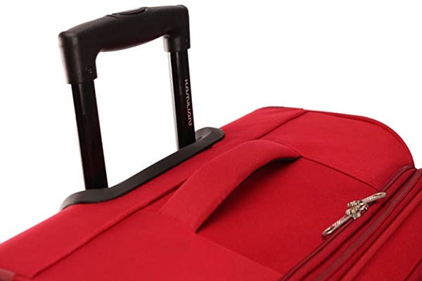 KAMILIANT by AMERICAN TOURISTER KAMPALA Set of 3 fabric Small Medium and Large 4w Soft sided trolley Luggage - Genx Bags Online