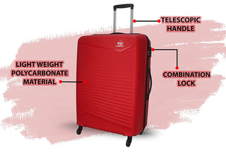 Kamiliant by American tourister Rocklite Trolley Bag (Large Check In Size 79 CM) - Genx Bags Online