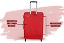 Kamiliant by American tourister Rocklite Trolley Bag (Large Check In Size 79 CM) - Genx Bags Online