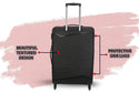 Kamiliant by American tourister Rocklite Trolley Bag (Large Check In Size 79 CM) - Genx Bags Online