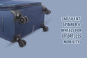 Kamiliant By American Tourister Vector (Soft) Check In (68 CM) - Genx Bags Online