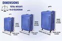 Kamiliant By American Tourister Vega (Soft) 3 Piece Set - Genx Bags Online